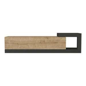Fernsehschrank Luhanka 150x29,5x38,5cm Eiche in verschiedenen Farben [en.casa]