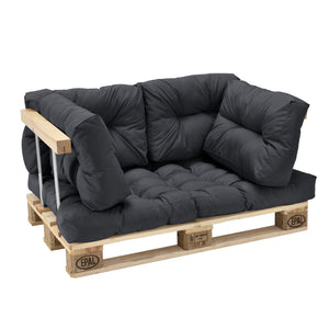 Cuscino per Mobili Pallet Bancali EPAL Divano Panca da Giardino [en.casa]