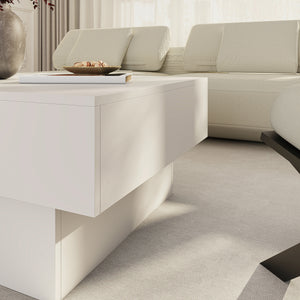 Table basse extensible Lens 80 x 60 x 36 cm [en.casa] 