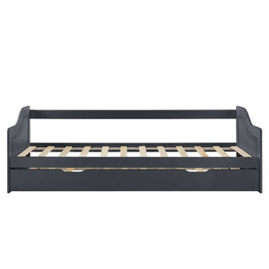 Tandembett 90x200 cm mit Lattenrost [en.casa]