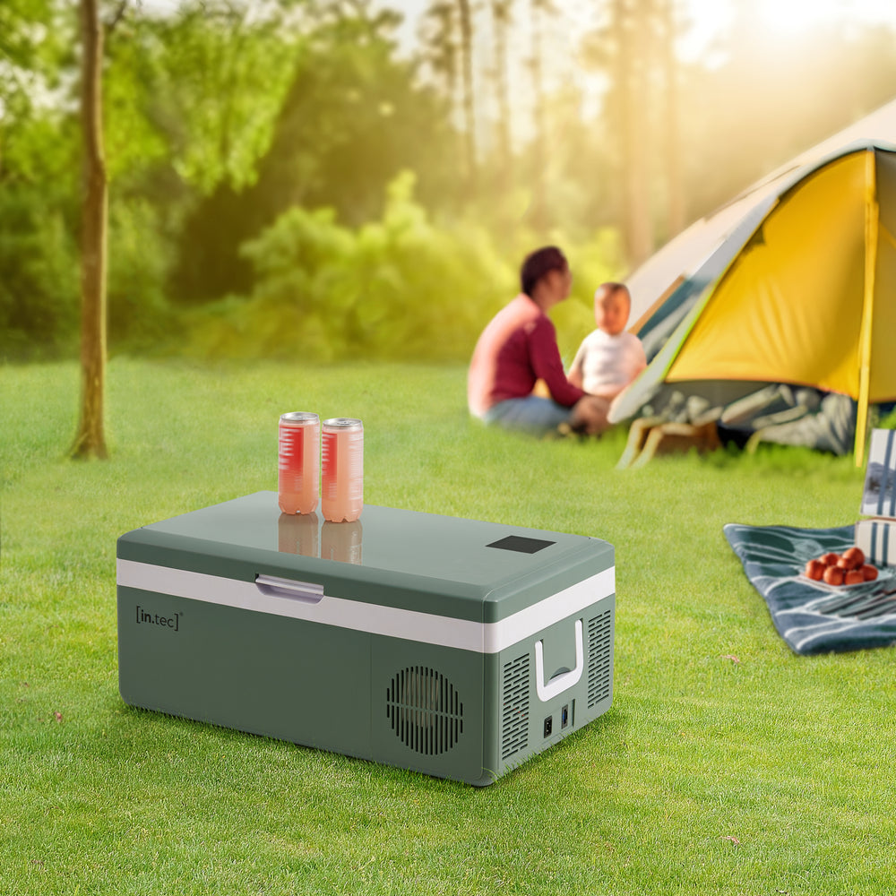 Frigorifero Portatile Elettrico Arnesano per Auto e Casa - Army Green in.tec