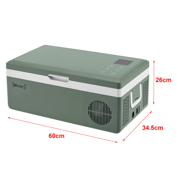 Frigorifero Portatile Elettrico Arnesano per Auto e Casa - Army Green in.tec