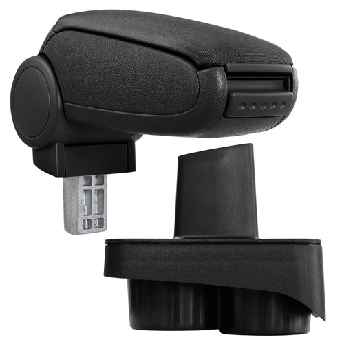 Bracciolo centrale Skoda Fabia 1 con vano portaoggetti in diverse versioni nero pro.tec - premiumXL