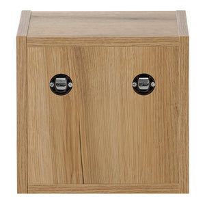 Mensola da Parete NEWPORT con Scomparto Aperto 27x25x21 cm [en.casa]