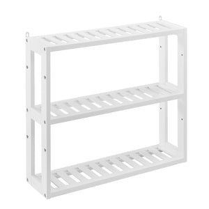 Armadio da bagno Anderlecht 54x60x15 cm scaffale con 3 ripiani bianco en.casa - premiumXL