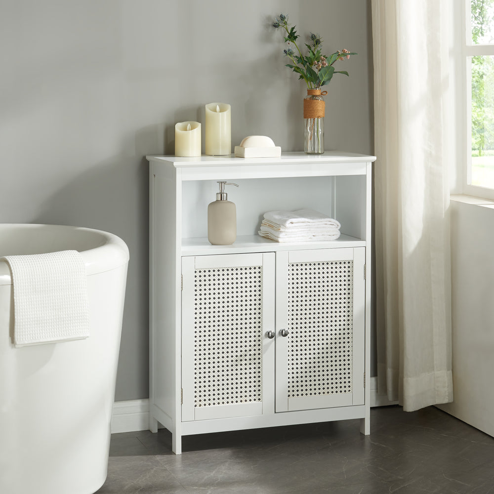 Armoire de salle de bain Karlsøy blanc en plusieurs tailles [en.casa] - premiumXL
