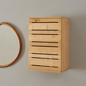 Armoire murale Epind 50x33x20 cm bambou naturel [en.casa] - premiumXL