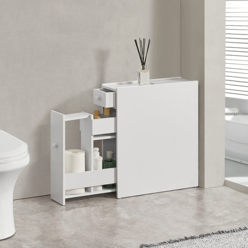 Armoire de salle de bain Kihniö 58x16x48cm en différentes couleurs [en.casa] - premiumXL