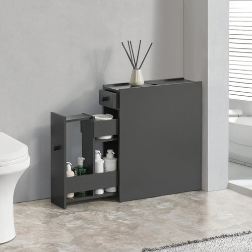 Armoire de salle de bain Kihniö 58x16x48cm en différentes couleurs [en.casa] - premiumXL