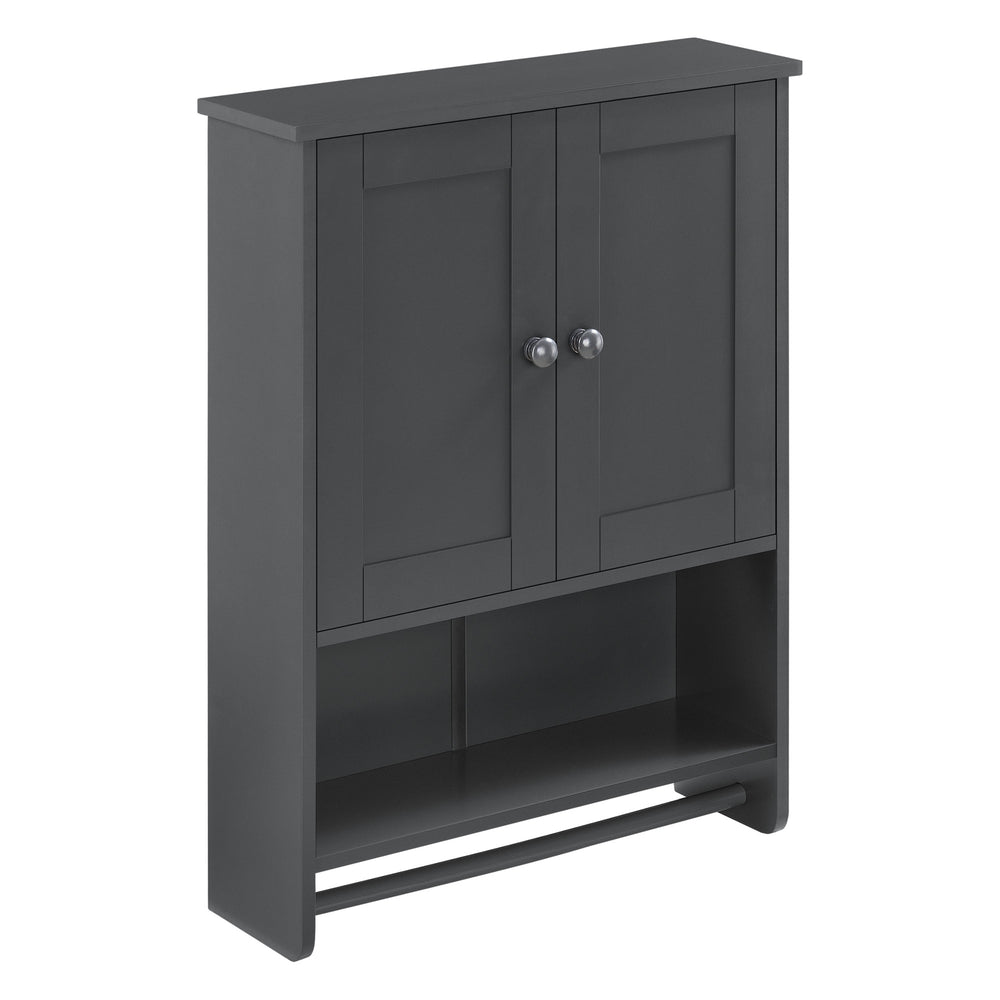 Armoire de salle de bain Steyr 65x49x15 cm avec porte-serviettes MDF différentes couleurs en.casa - premiumXL