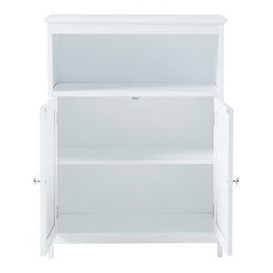 Badschrank Karlsøy Weiß in mehreren Größen [en.casa]