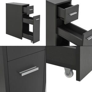Badezimmerschrank Kauhajoki 61x20x45cm in versch. Farben [en.casa]