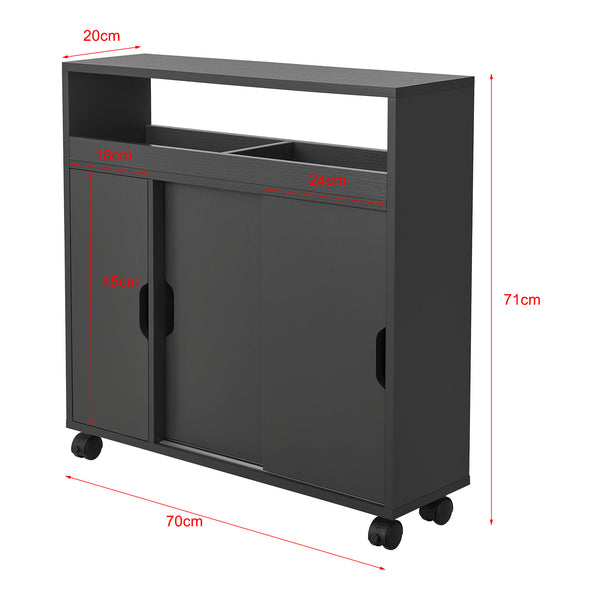 Badezimmerschrank Lumijoki 71x70x20cm in versch. Farben [en.casa]