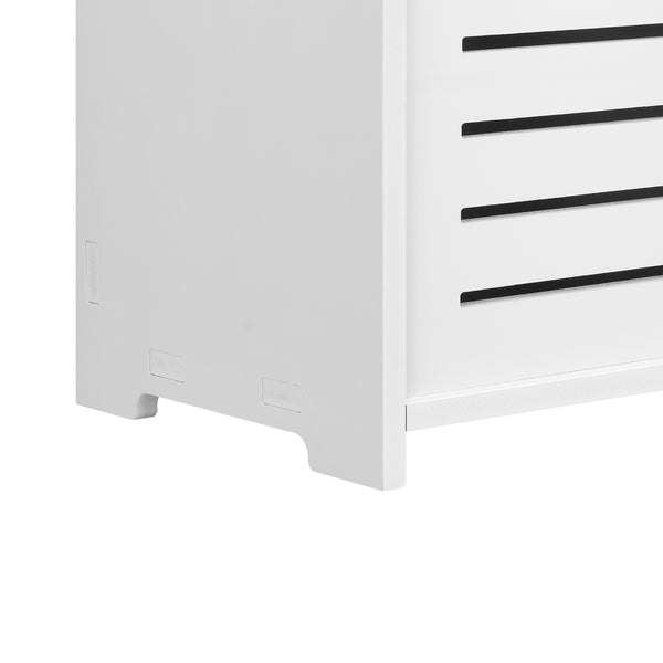 Armadietto da Bagno a Terra con 2 Ante e Ripiani 62 x 45 x 25 cm Mobiletto Armadio da Bagno con Sportelli di Design - Vari Colori