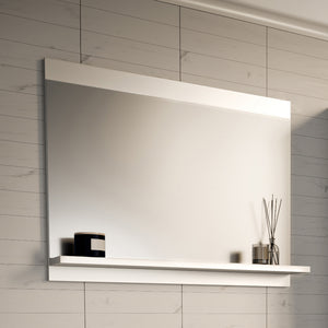 Specchio da Bagno Krildihana con Mensola 50 x 60 x 12 cm - Vari Colori [en.casa]