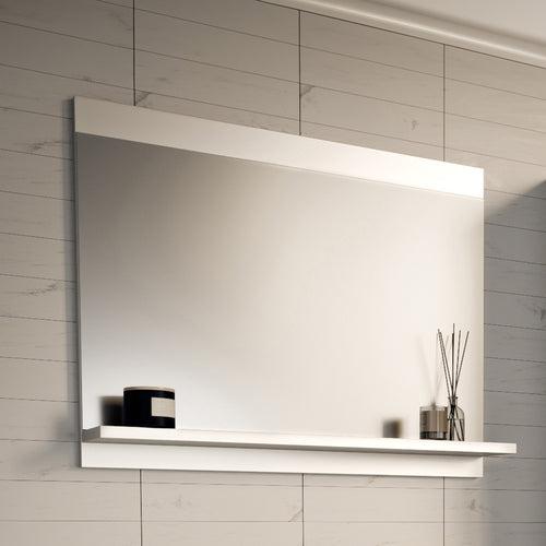 Specchio da Bagno Krildihana con Mensola 50 x 60 x 12 cm - Vari Colori [en.casa]