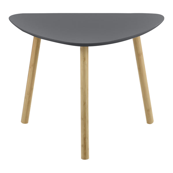 Set da 2 Tavolini da Salotto in Altezze Diverse 2 Tavolini Impilabili con Gambe in Bambú Tavolini Bassi da caffè Salvaspazio