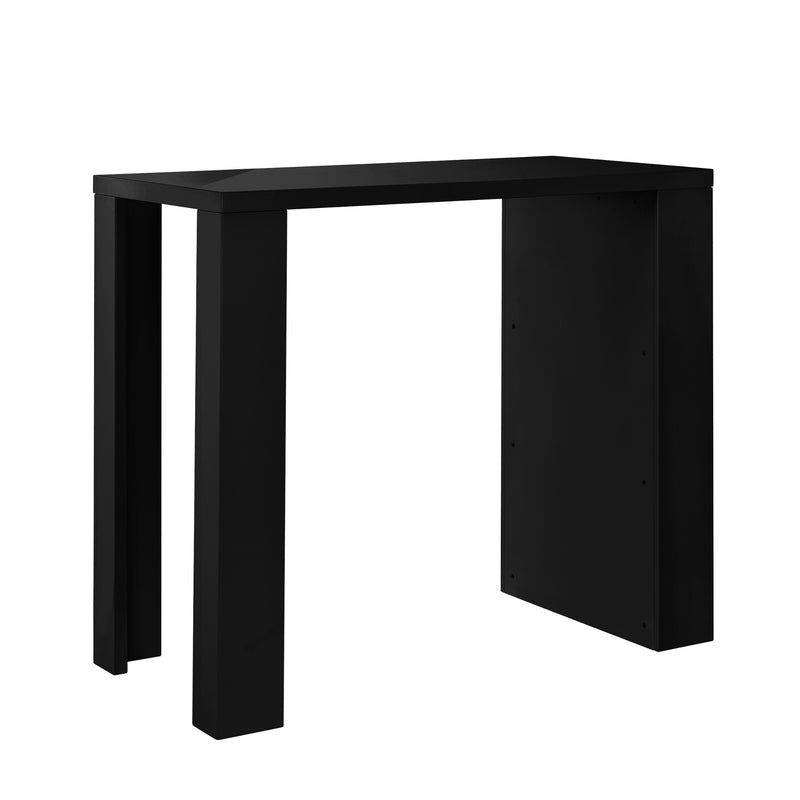 Croquis coté Table de Bar Bonn 3 Étagères 117 x 57 x 107 cm Plusieurs couleurs [en.casa]