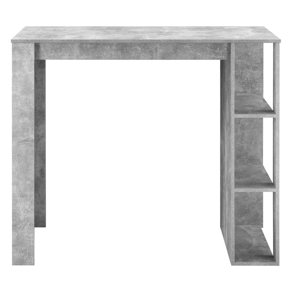 Bartisch Danderyd 120x60x106 cm mit 3 Ablagefächern [en.casa]