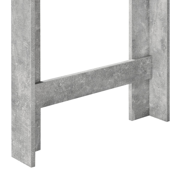 Bartisch Danderyd 120x60x106 cm mit 3 Ablagefächern [en.casa]