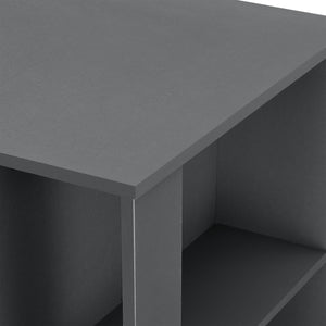 Bartisch Danderyd 120x60x106 cm mit 3 Ablagefächern [en.casa]