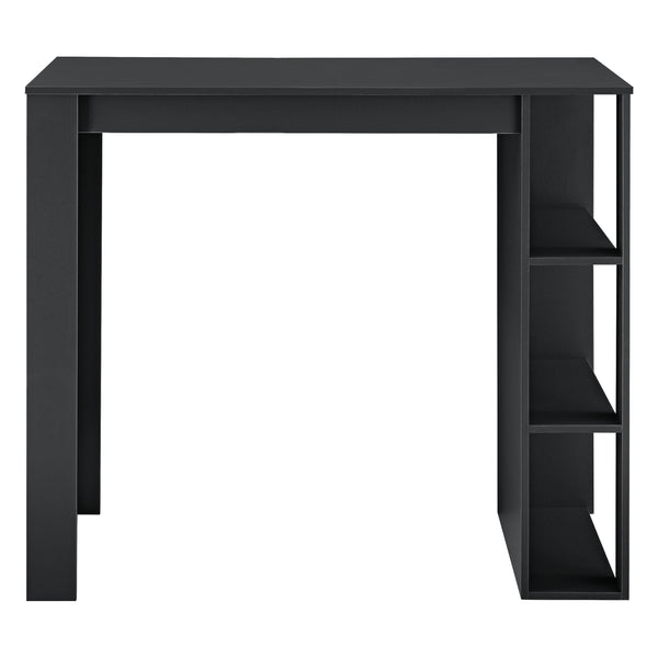 Bartisch Danderyd 120x60x106 cm mit 3 Ablagefächern [en.casa]