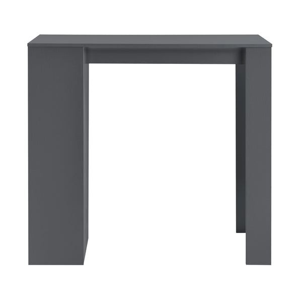 Bancone Tavolo Alto da Bar Kouvola con 3 Scomparti Aperti 110x50x103 cm - Vari Colori [en.casa]