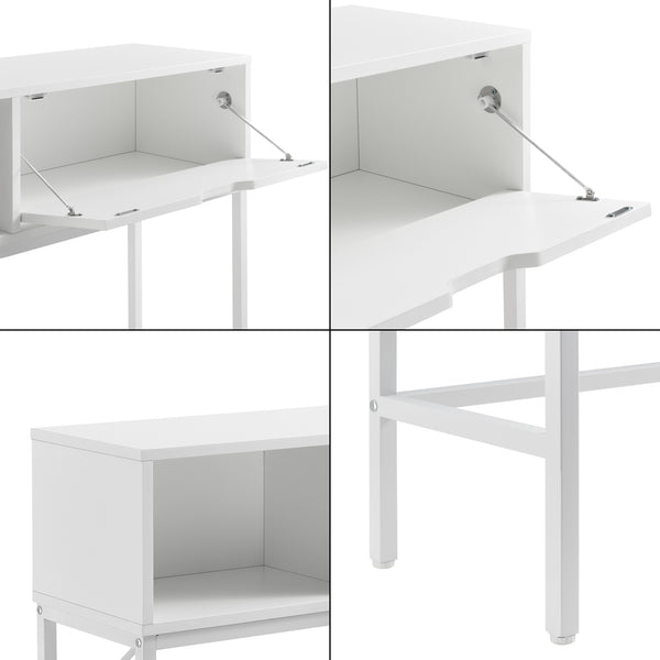 Konsolentisch Tranemo 92x30x80cm in versch. Farben [en.casa]