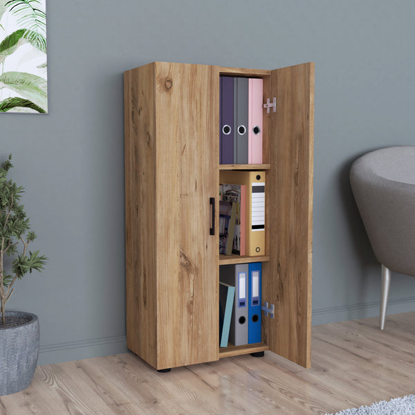Armoire à 2 portes Åsnes [en.casa]