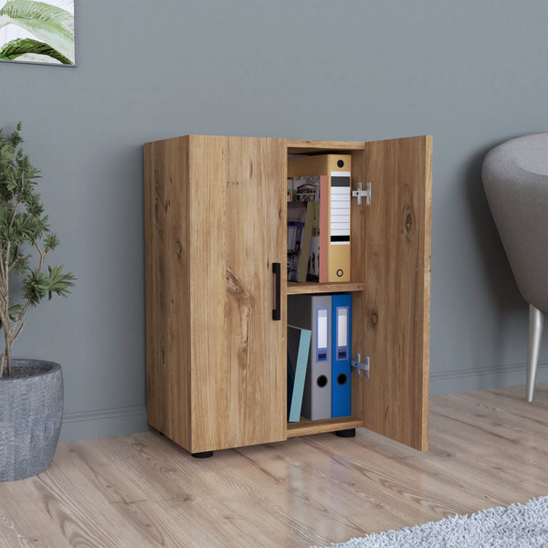 Armoire à 2 portes Åsnes [en.casa]