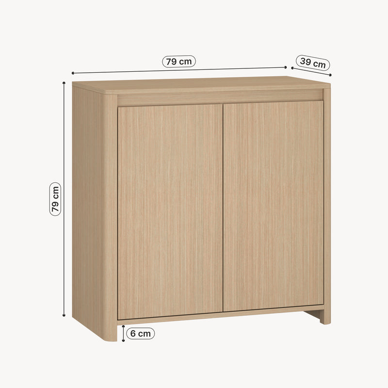 Croquis coté Commode Takranmaa II [en.casa]