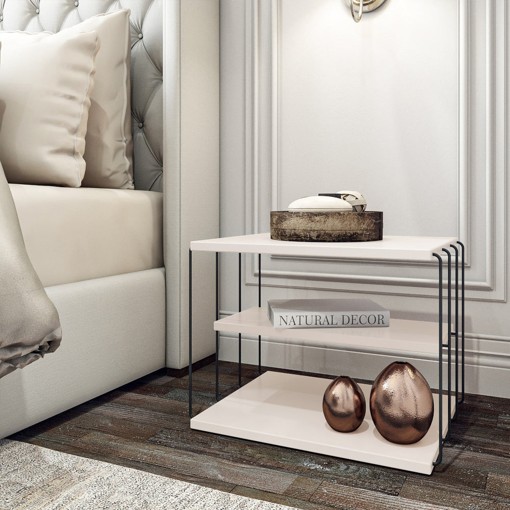 Table d’appoint Åtvidaberg 50x40x33 cm [en.casa] - premiumXL