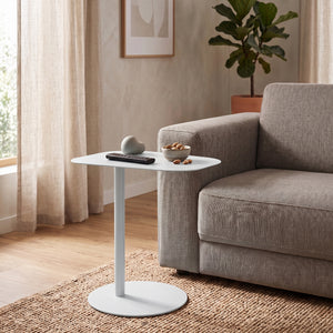 Tavolino Laterale Nastätten in Metallo - [en.casa]