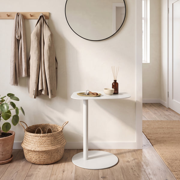 Tavolino Laterale Nastätten in Metallo - [en.casa]