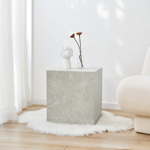 Tavolino Ellelu a Forma di Cubo 45 x 40 x 40 cm [en.casa]
