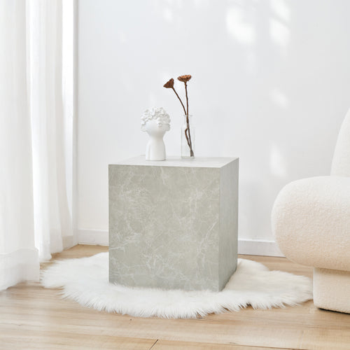 Tavolino Ellelu a Forma di Cubo 45 x 40 x 40 cm [en.casa]