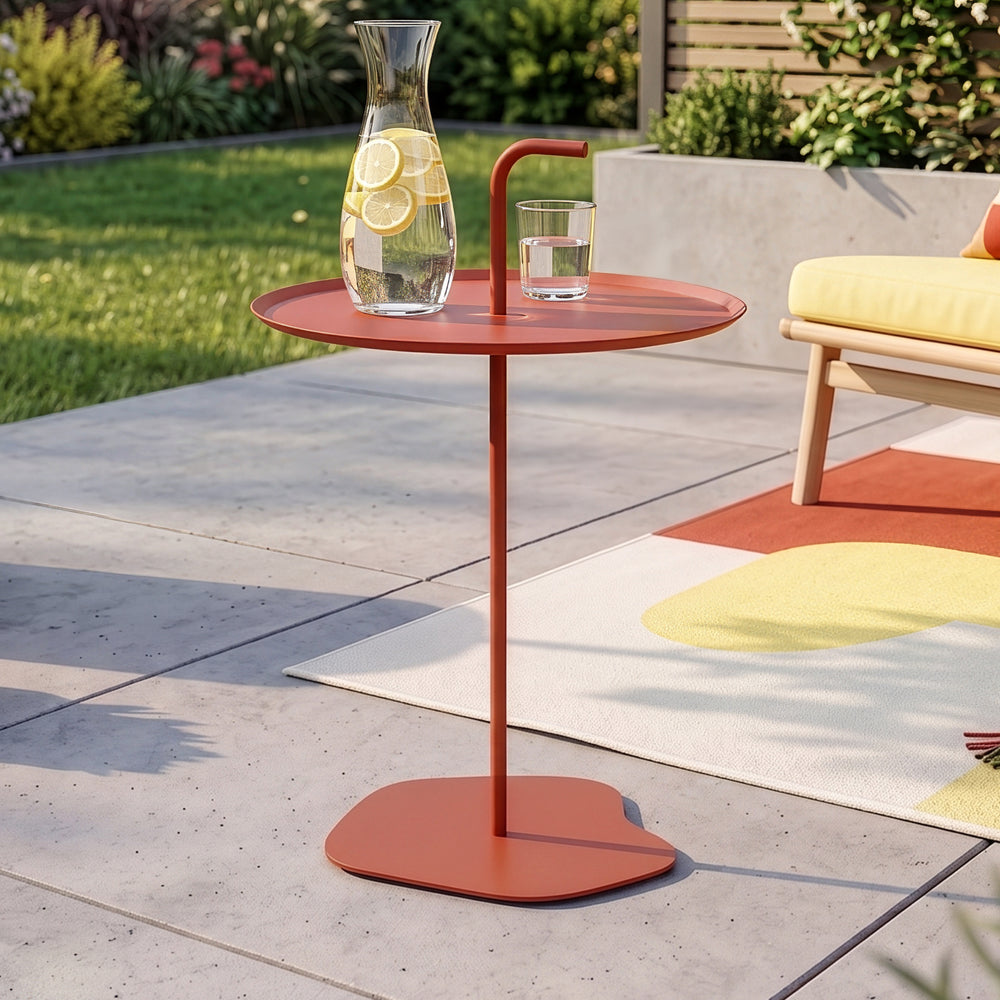 Tavolino Rotondo da Giardino Calimera con Manico casa.pro