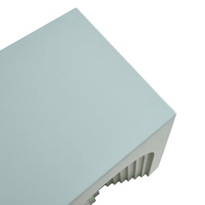 Tavolino Cubo Elverumn con Design Arcuato [en.casa]