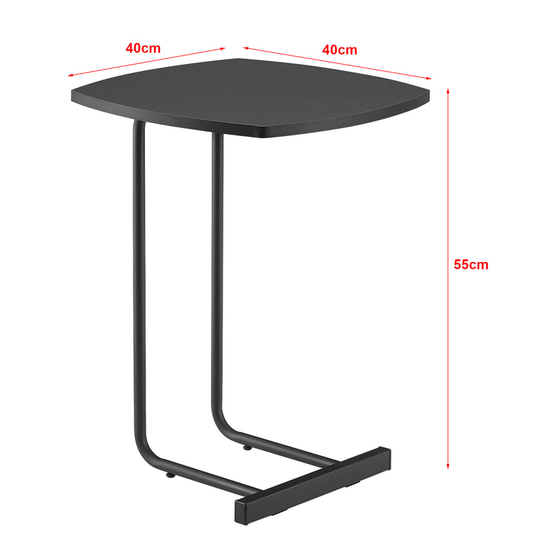 Croquis coté Table d’appoint Kjellerup 55 x 40 x 40 cm [en.casa]