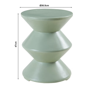 Table d'appoint Kyppeslo 47 x 37 cm [en.casa] 