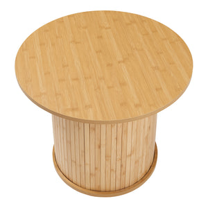 Table d’appoint Ledepid bambou naturel [en.casa]
