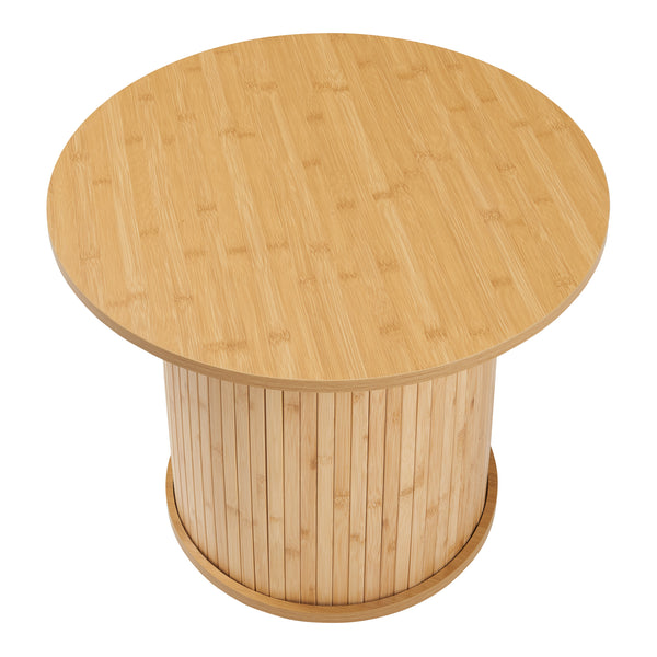 Table d’appoint Ledepid bambou naturel [en.casa]