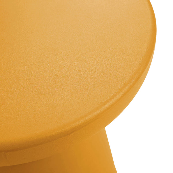 Tavolino da Caffè Posio Piano Rotondo e Base a Campanello 44 x Ø40 cm [en.casa] 