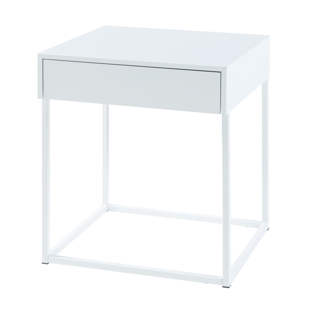 Tavolino Rautjärvi 50x43x41cm in acciaio in diversi colori [en.casa] - premiumXL