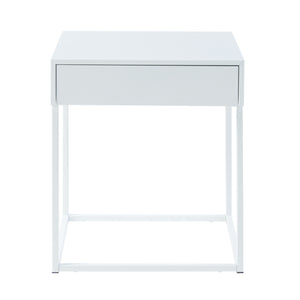Comodino Rautjärvi in Acciaio con Cassetto - Vari Colori [en.casa] 