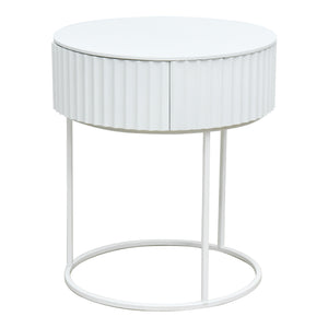 Table d’appoint Rill avec tiroir 46 x 40 cm [en.casa]