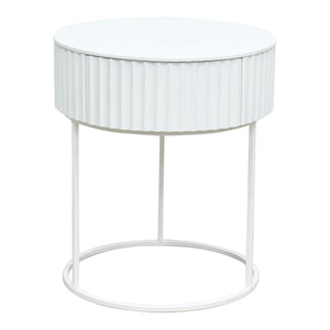 Table d’appoint Rill avec tiroir 46 x 40 cm [en.casa]