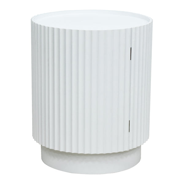 Table d'appoint Rill avec porte 49 x 40 cm [en.casa]