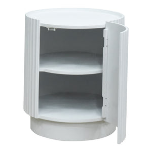 Table d'appoint Rill avec porte 49 x 40 cm [en.casa]