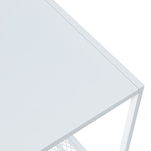 Tavolino Laterale da Divano Ruokolahti Comodino in Acciaio - Vari Colori [en.casa] 